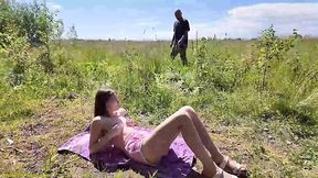 Wanted to take a nude sunbathing session but this guy pulled up