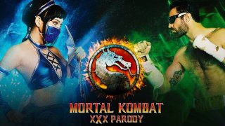 Kitana 및 Johny Cage 빌어 먹을 Mortal Kombat XXX 패러디