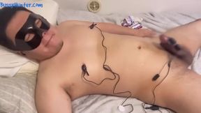 Japanese Chubby Man Electric Stimulation Of Nipples Turns Pain Into Pleasure Tengu