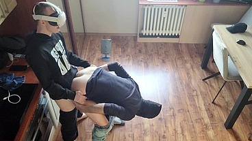 Slavo - Mask in action Sukani cum in me