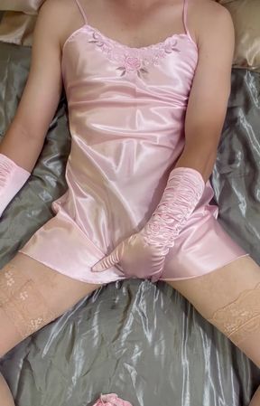 Silk camisole nightdress