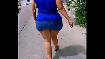 Grabando el culote de mi madura