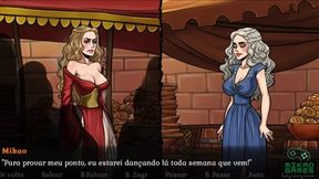 Game of Whores ep 5 promessa de Daenerys e conhecendo Sansa