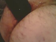 Ass fuck with cucumber 2