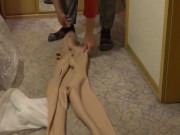 Unboxing Roanyer Crossdresser Suit with Mask - Femskin
