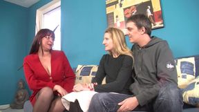 Horny Teacher Gives Sex Lessons