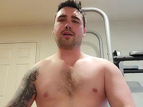 Worship Jocks Chest And Armpits While He Lifts Weights