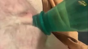 Hot Fingering And Masturbating With A Bottle Watch Me Squirt Badly