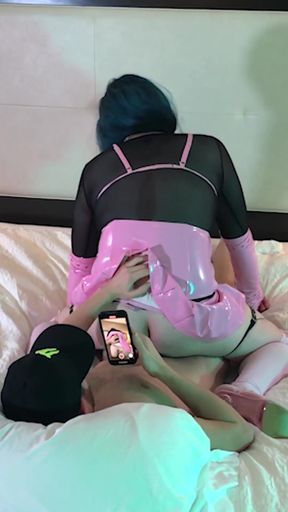 Fucking Sexy Sissy in Chastity - Compilation 3