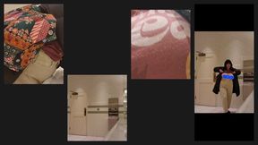 Flashing You In The Public Restroom plus A Bra Peek