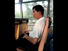 caught jerking off in the bus