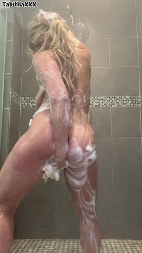 May 30 Soapy Bush Ass Tits Shower - Tabithaxxx