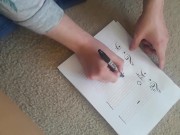 Cum-posing: Making Music by Cumming on Sheet Music
