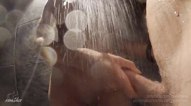 Bubble Butt Gushes Squirting In Risky Public Sauna Fuck Caught
