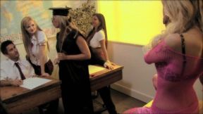 Students And Instructor Orgy! (mp4)