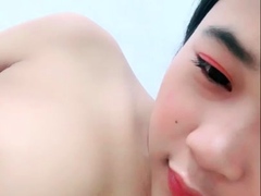 POV close up asian gf blowjob