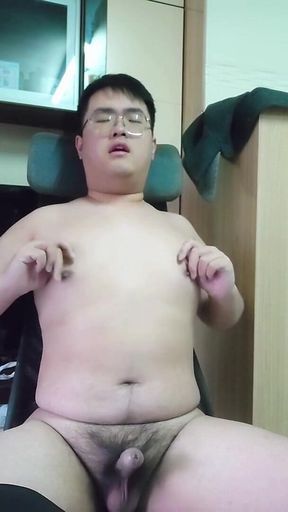 Moaning with My Sensitive Nipple