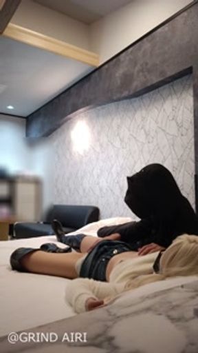 Gonzo sex of blonde fancy nail gals