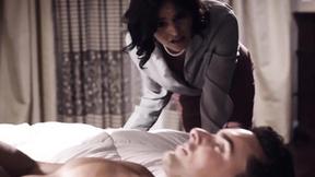 ”Chloe Temple asks her step mom to join a forbidden 3some”