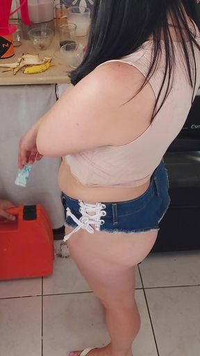 called neighbor plumber and offered payment or a mystery gift while husband was away   Clip 2