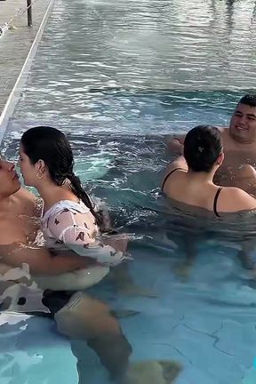 I Catch My Friends Masturbating with Me by the Pool