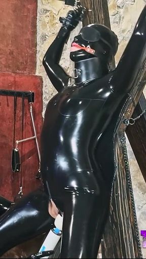 Tied up, Gagged, and Made to Cum!