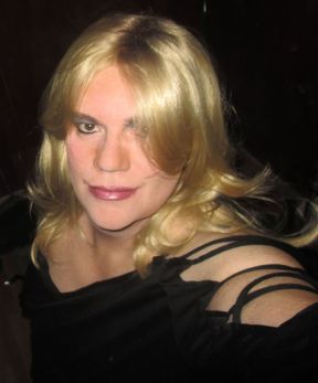 Sissy Crossdresser at an Adult Theatre