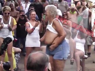 Granny Massive Saggy Titties