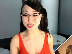 Pretty Japanese teen solo masturbation Uncensored