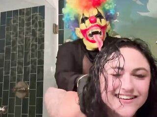 Gibby The Clown Bangs Josie Jaxxon at a hotel in little five points atlanta