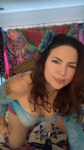 Horny at home Machine Fuck