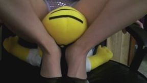 Homer purple panty chair