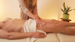I Went for a Massage But Horny Therapist Made Me Cum With Happy Ending