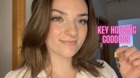 Key Holding Goddess - Chastity Caged Celibacy Orgasm Control Denial Verbal Humiliation