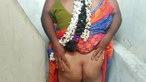 indian aunty long hair sex with servant boy