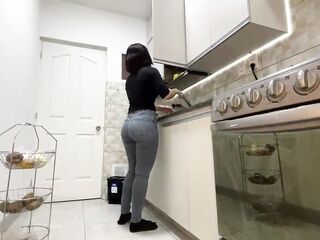 showing the fresh maid the abode rules (JEANS)