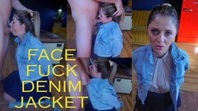 Denim Jacket Bondage Face Fuck 4K