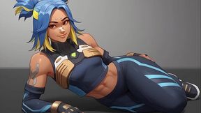 NEON is going to TEST your ENDURANCE | The VALORANT JOI PROTOCOL [Edging] [Multiple cum points] [Multiple endings] [series] [Femdom] [ENG]