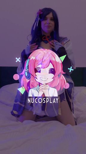 Anime Slut, Bella Grey, Satisfied by Massive Cock