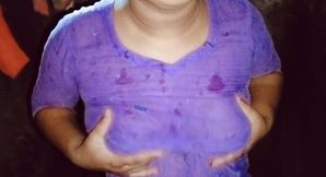Bangladeshi Village Hajband Wife Sex Bathroom