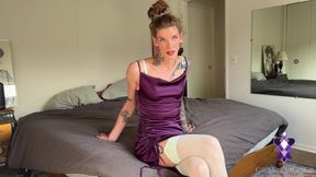 Step-mom Reprimands and Teaches Step-son How to Have Sex