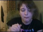 Belly Stuffing Eating and Belly Sounds