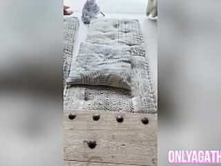 His reading was interrupted by me DEEPTHROATING his schlong and making him CUM inside my TWAT - POV