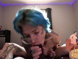 Goth Anal mother I'd like to fuck Floozy Titi Ramone BBC Pounding & Anal Creampie