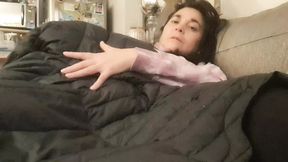 Rawdog assploration, dude invades my rectum with a thick silicone shaft, I cum loud