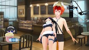 Miyu VTuber Maid Gets naughty With Dragon for Hot Hentai Action