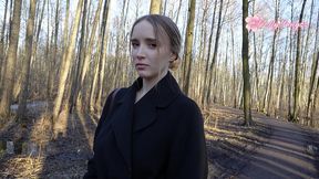 stranger met me in the park, i refused sex... but he convinced me to take him home and drain his cock