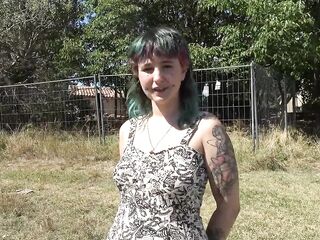 Khala, charming wicked cutie, desires 2 dongs in her little twat