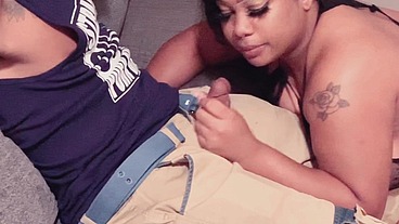 strippers love to swallow big dick